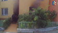 Policisté zachránili muže z hořícího domu