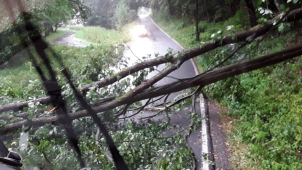 Včerejší přívalové srážky zaměstnaly také krajské hasiče