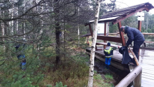 Dobrovolníci uklízeli Rejvíz