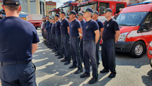 Olomoučtí hasiči jedou pomáhat na jižní Moravu