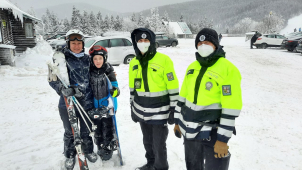 Policisté kontrolovali dodržování zákonů v horských střediscích