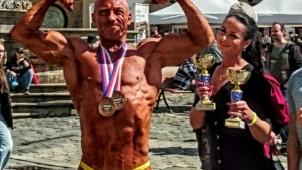 Kulturista Šerý má dvě medaile z domácího šampionátu