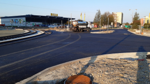 Tramvaj na Sady: vše pokračuje podle plánu