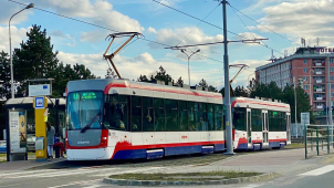 Výluka tramvajového provozu Okresní soud – Tržnice