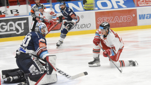 Hokejisté HC Olomouc prohráli ve Vítkovicích