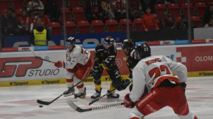 Hokejisté HC Olomouc v Kladně prohráli