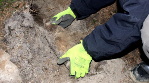 U Lužice našli dělostřelecký granát, obec na nohou