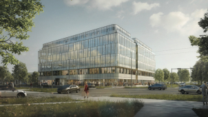 U Envelopy už roste nová kancelářská budova