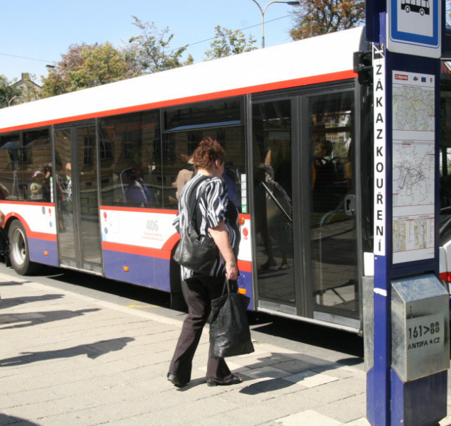 Olomoucká linka X pojede v sobotu a neděli jinak
