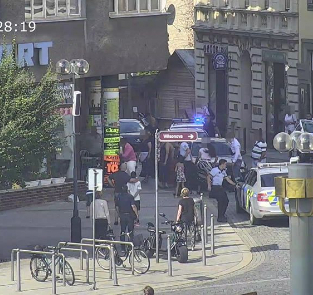 Policie v Přerově zasahovala při potyčce nepřizpůsobivých občanů