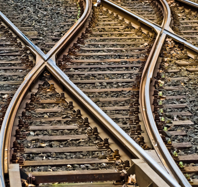 Nehoda osobního auta s vlakem