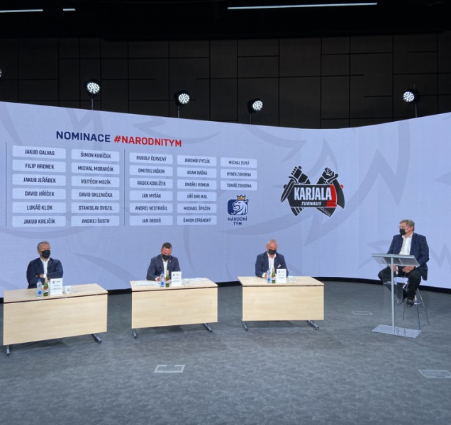 Hokejisté nominovali na Karjala Cup