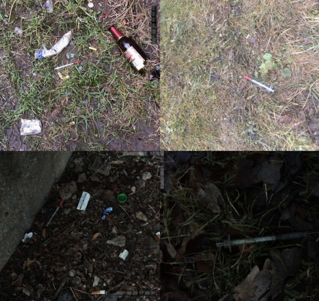 Strážníky v posledních dnech opět trápí injekční stříkačky