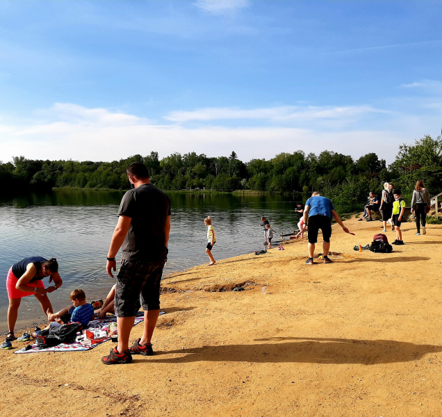 Baňu v maringotce na Gebech vystřídá plovoucí sauna