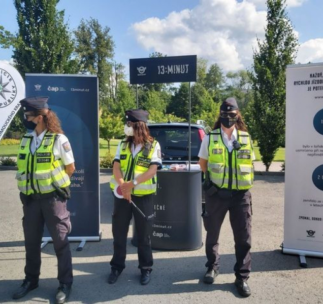 Krajští policisté rozjeli kampaň 13 minut