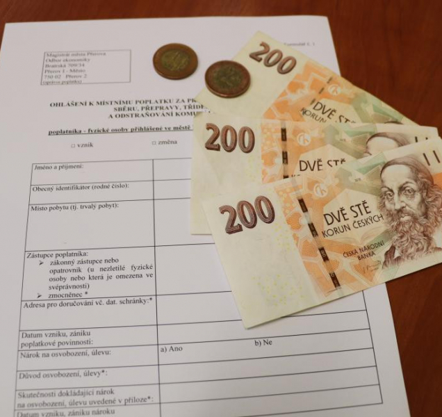 Za odpad v Přerově se má i nadále platit 700 korun