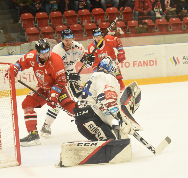Hokejisté HC Olomouc prohráli ve Vítkovicích