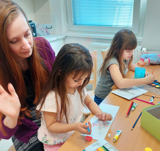 Ukrajinským dětem se v Olomouci líbí