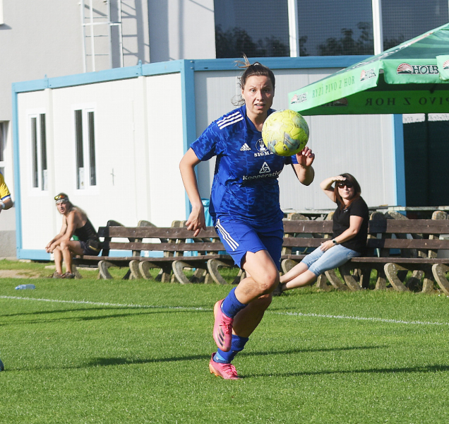 Fotbalistky SK Sigma remizovaly v Líšni