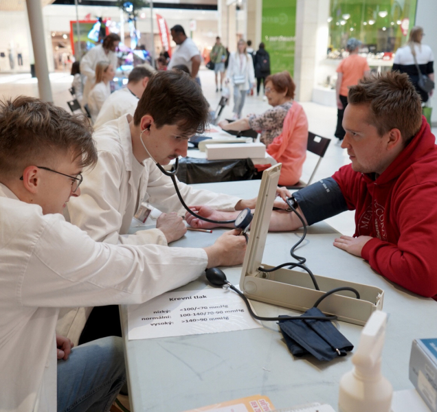 Dnes vás v Šantovce vyšetří studenti medicíny!