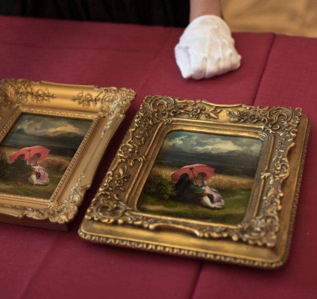 Mánesův slavný obraz se vrátil na zámek v Čechách