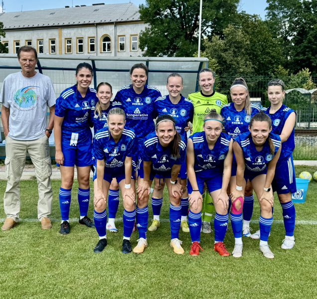 Fotbalistky SK Sigma prohrály těsně s Pardubicemi