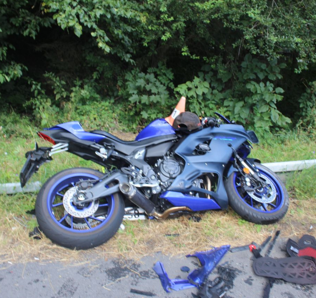 Záchranka o víkendu dvakrát letěla pro zraněné motorkáře