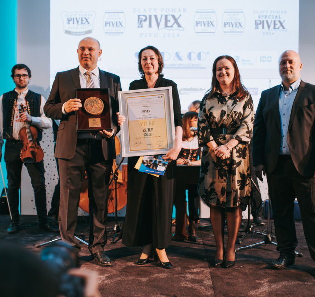 Pivovar Zubr ovládl prestižní soutěž Pivex