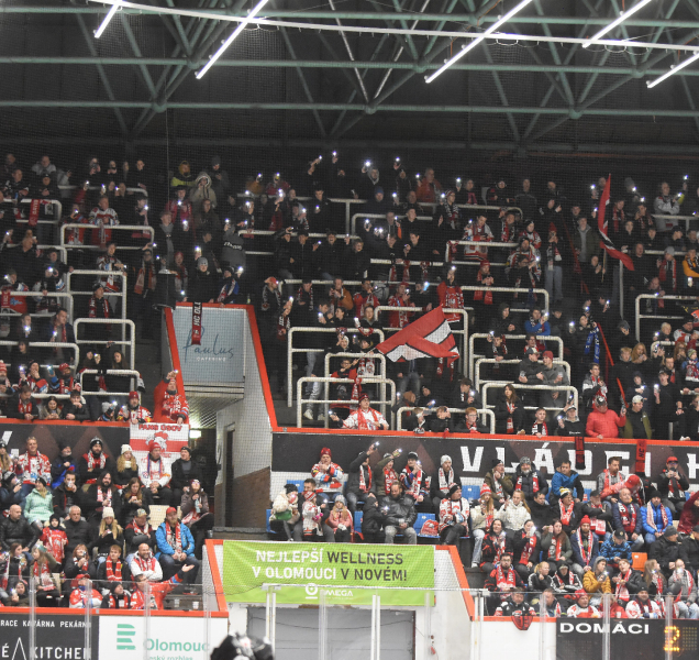 Hokejisté HC Olomouc nestačili na Třinec