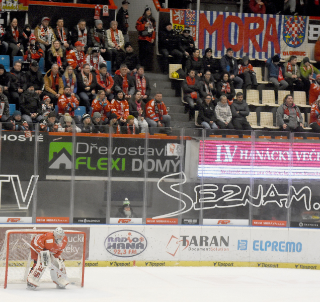 Hokejisté HC Olomouc doma s Boleslaví ztratili