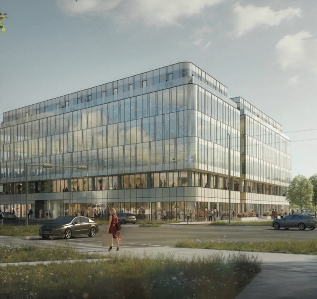 U Envelopy už roste nová kancelářská budova