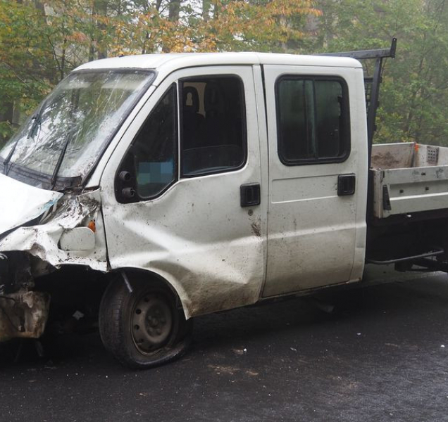 U Libavé se srazily dva náklaďáky, jeden z řidičů nadýchal