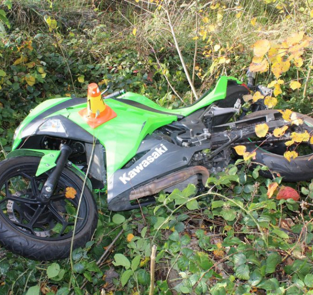 U Šternberka boural motorkář