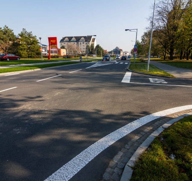 Z ošklivé výpadovky z Prostějova na Blansko je moderní silnice