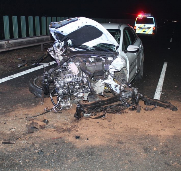 Nehoda ochromila provoz na dálnici u Mohelnice