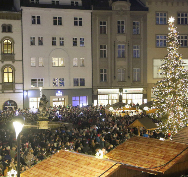 Město letos znovu vybere pořadatele Vánočních trhů