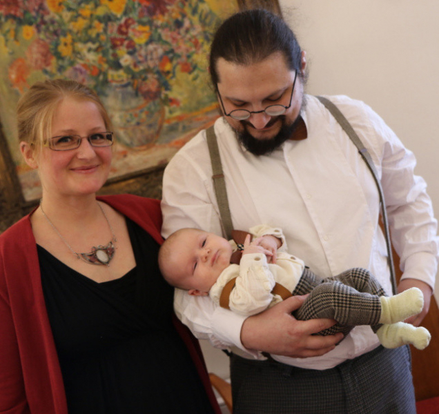 První Olomoučan letošního roku byl poprvé na radnici