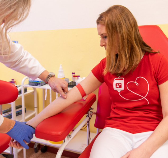 Transfuzní oddělení fakultní nemocnice funguje neustále