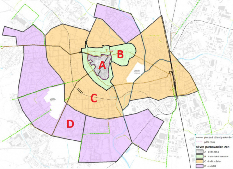 Parkovací politika v Olomouci? Město žádá o pomoc podnikatele