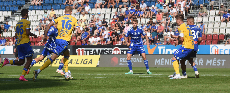 Fotbalisté SK Sigma padli v Plzni