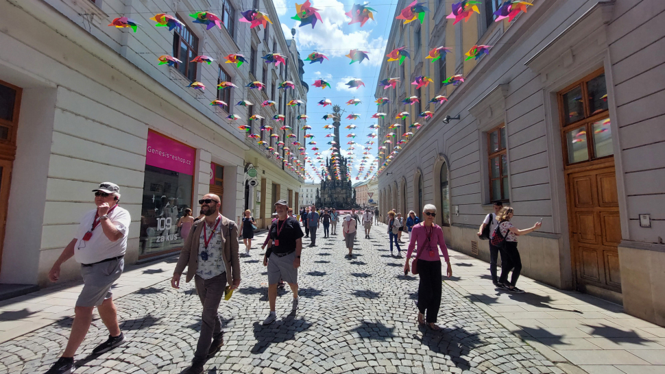 Do Olomouce přijelo víc návštěvníků než před pandemií!