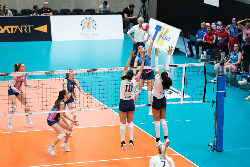 První finále volejbalistky VK Šantovka prohrály