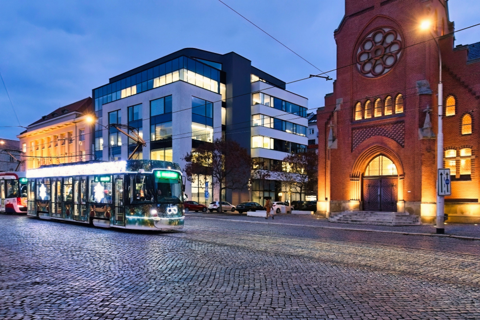 Tři speciální soupravy rozvezou po městě sváteční atmosféru