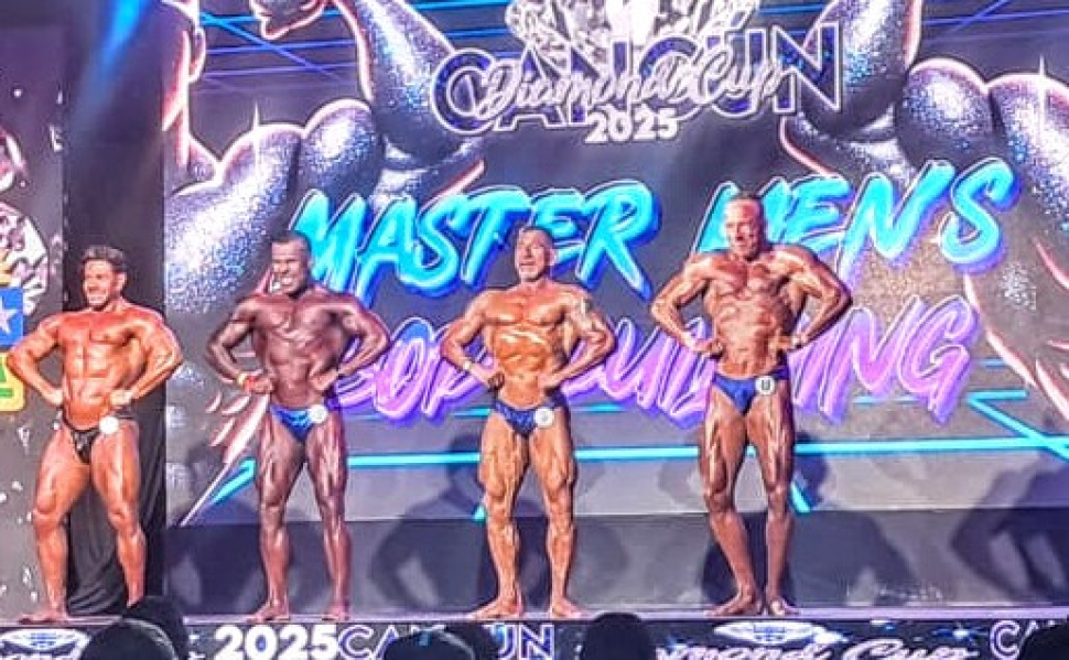 Kulturista Patrik Šerý se vrací z Karibiku s úspěchem